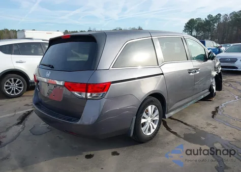 2015 Honda Odyssey Ex-L из США, поврежденный, VIN 5FNRL5H6XFB061628